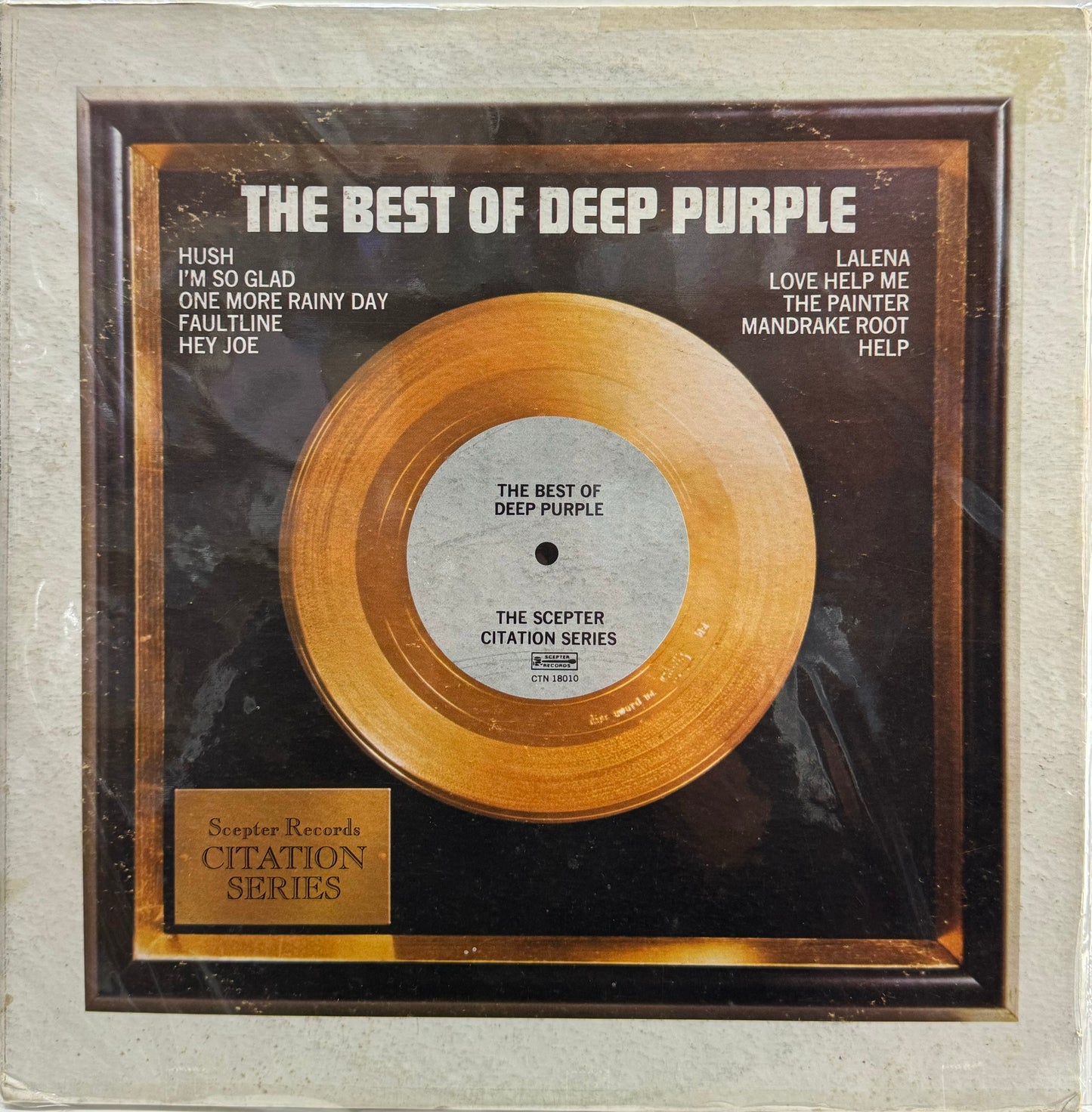 DEEP PURPLE - THE BEST OF  LP