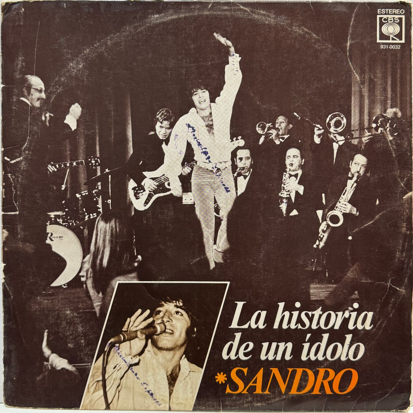 SANDRO - LA HISTORIA DE UN IDOLO  LP