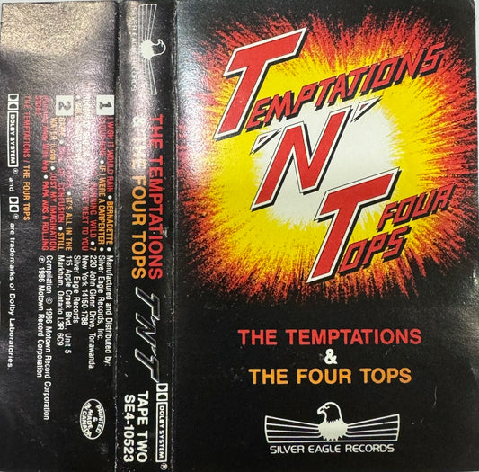 THE TEMPTATIONS - THE FOUR TOPS  CASSETTE