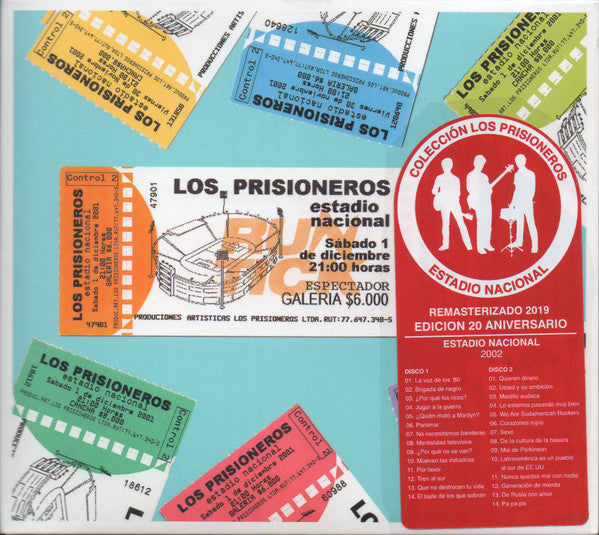 LOS PRISIONEROS - ESTADIO NACIONAL VOL.1 2CDS