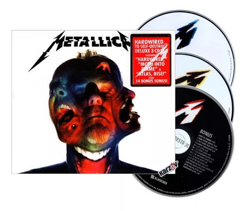 METALLICA - HARDWIRED TO SELF DESTRUCT  3 CDS