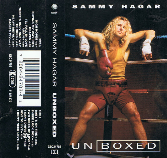 SAMMY HAGAR - UNBOXED CASSETTE