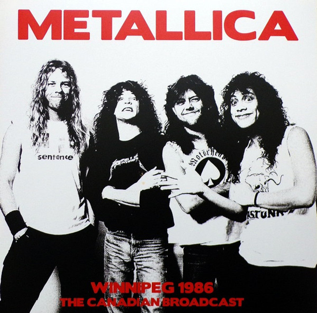 METALLICA - WINNIPEG 1986 THE CANADIAN BROADCAST 2LPS