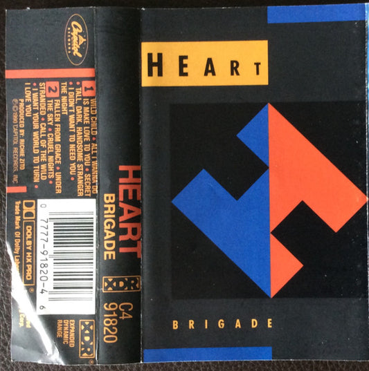 HEART - BRIGADE  CASSETTE