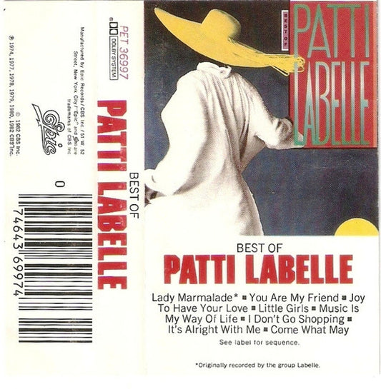 PATTI LABELLE - BEST OF CASSETTE