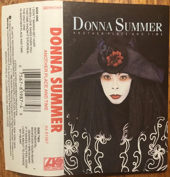 DONNA SUMMER - ANOTHER PLACE AND TIME  CASSETTE