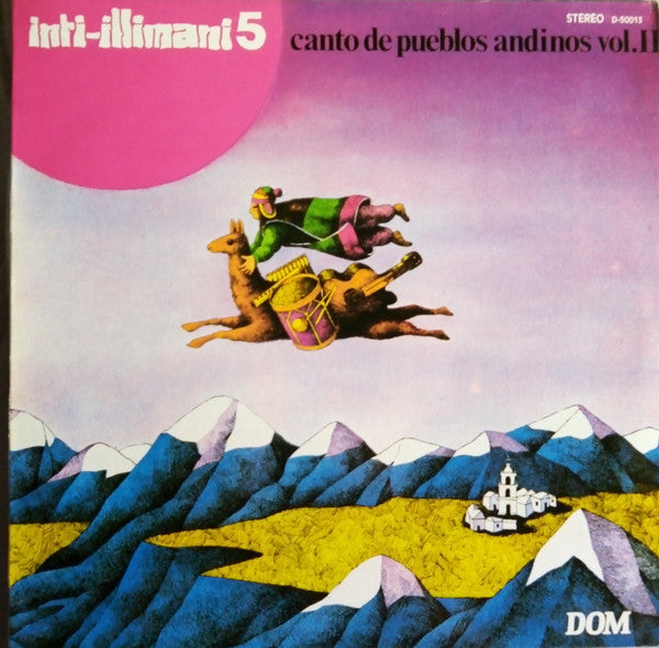 INTI - ILLIMANI 5  - CANTO DE PUEBLOS ANDINOS VOL-II LP