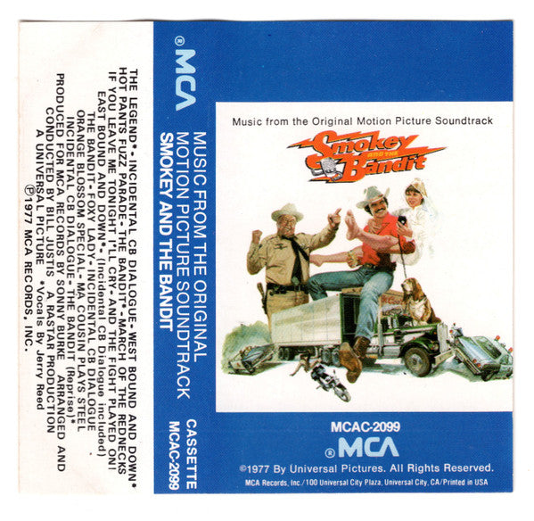 SMOKEY AND THE BANDIT - MUSIC FROM THE ORIGINAL MOTION PICTURE SOUNDTRACK CASSETTE