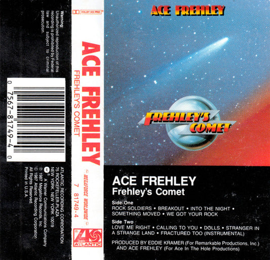 ACE FREHLEY - FREHLEY'S COMET  CASSETT