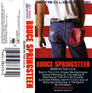 BRUCE SPRINGSTEEN - BORN IN THE U.S.A  CASSETTE