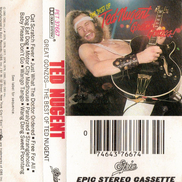 TED NUGENT - THE BEST OF  CASSETTE