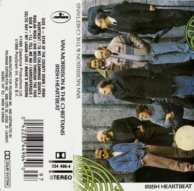 VAN MORRISON & THE CHIEFTAINS - IRISH HEARTBEAT  CASSETTE