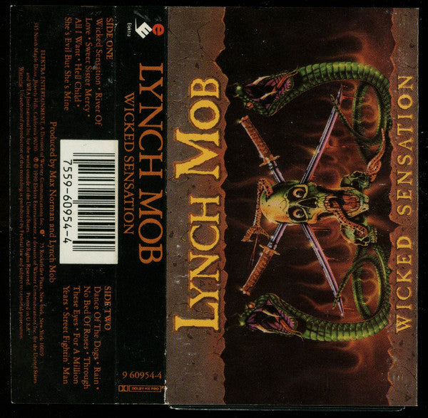 LYNCH MOB - WICKED SENSATION CASSETTE