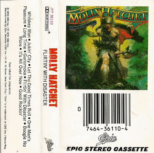 MOLLY HATCHET - FLIRTIN WITH DISASTER CASSETTE