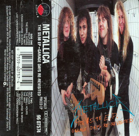 METALLICA - GARAGE DAYS RE REVISITED CASSETTE