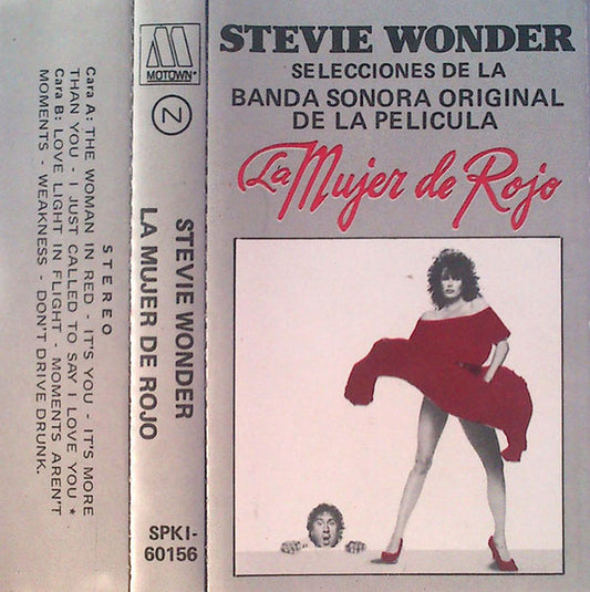 STEVIE WONDER - LA MUJER DE ROJO  CASSETTE