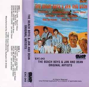 THE BEACH BOYS & JAN AND DEAN - ORIGINAL ARTIST  CASSETTE