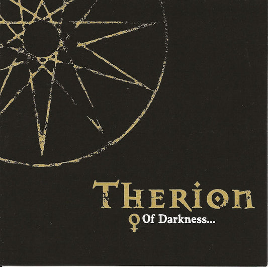 THERION - OF DARKNESS CD
