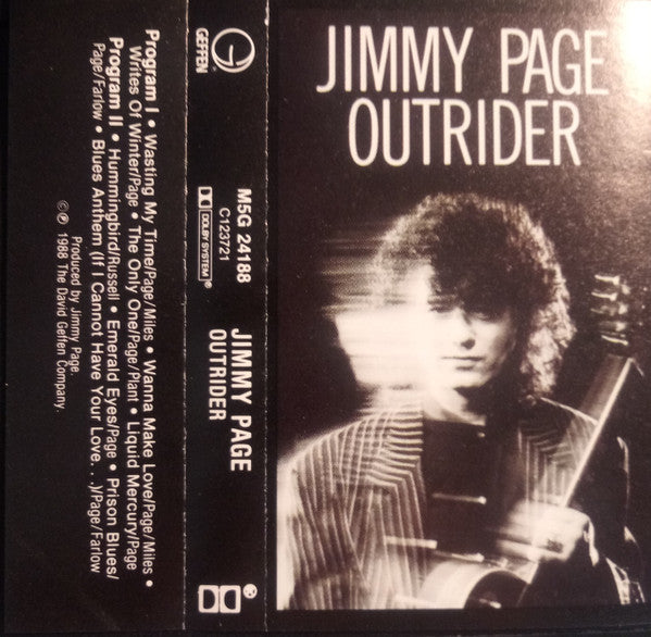 JIMMY PAGE - OUTRIDER  CASSETTE