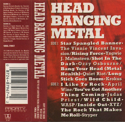 HEAD BANGING METAL CASSETTE