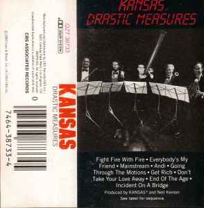 KANSAS - DRASTIC MEASURES  CASSETTE