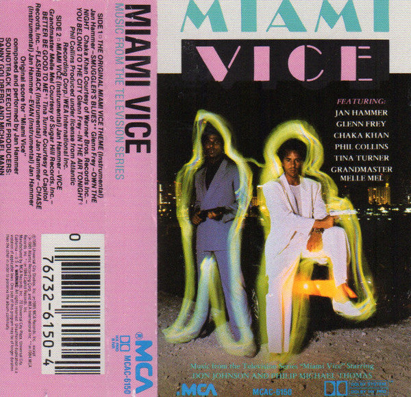 MIAMI VICE - MUSIC FROM THE TELEVISION SERIES  CASSETTE