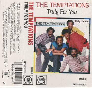 THE TEMPTATIONS - TRULY FOR YOU CASSETTE