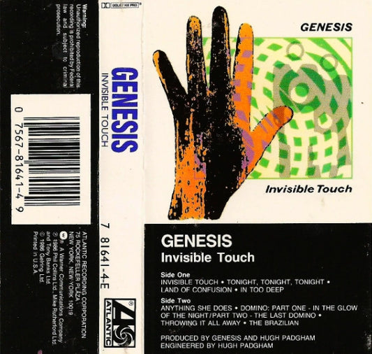 GENESIS - INVISIBLE TOUCH CASSETTE