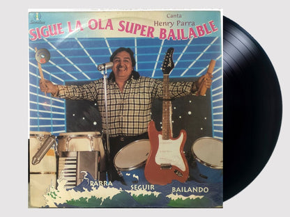 HENRY PARRA - SIGUE LA OLA SUPER BAILABLE VOL.5 / LP (DE EPOCA)