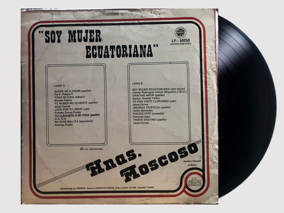 HNAS. MOSCOSO - SOY MUJER ECUATORIANA LP