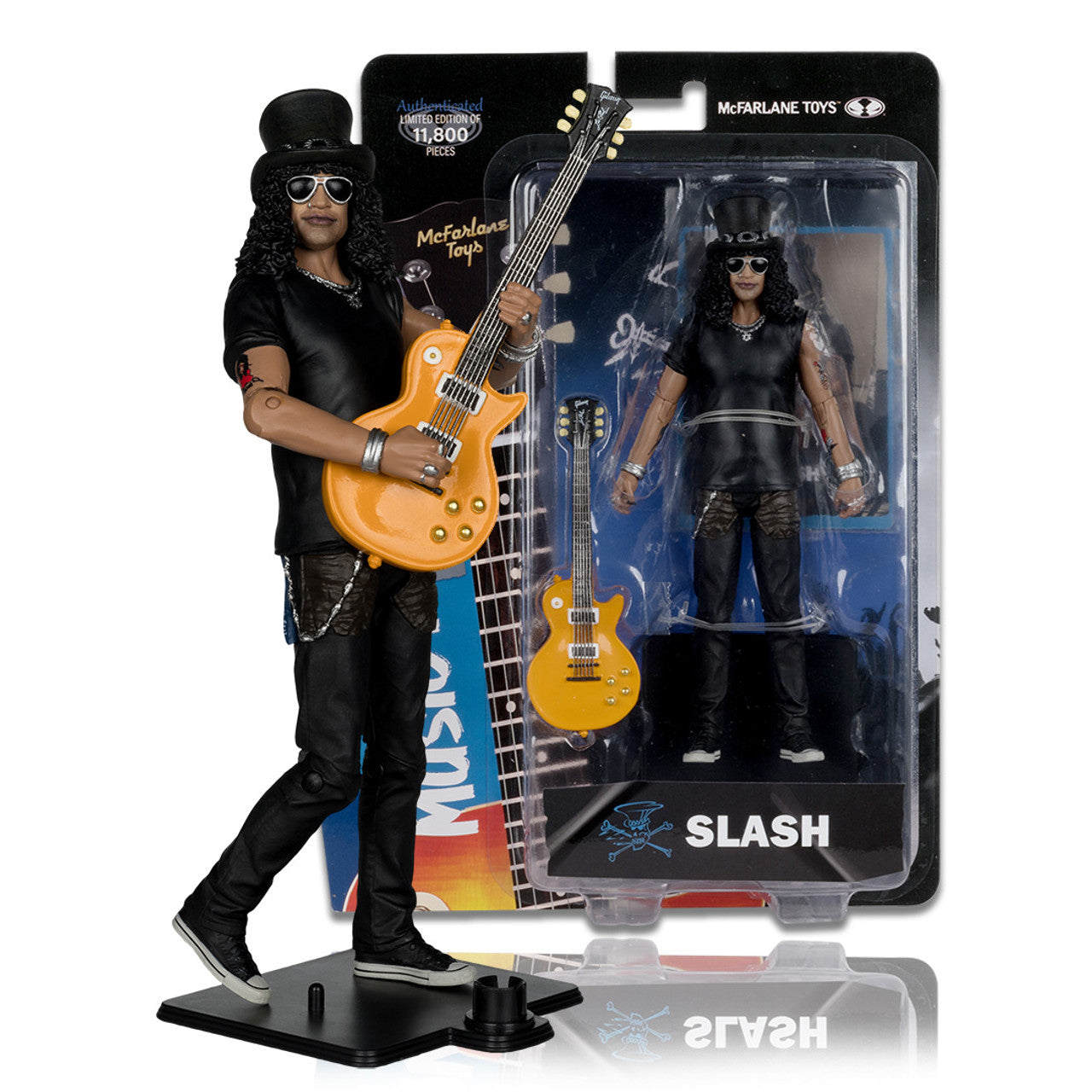 SLASH - MUSIC MANIACS ROCK MUÑECO DE COLECCION (MCFARLANE TOYS)