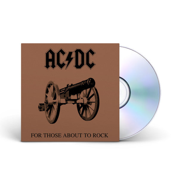 AC/DC - FOR THOSE ABOUT TO ROCK CD