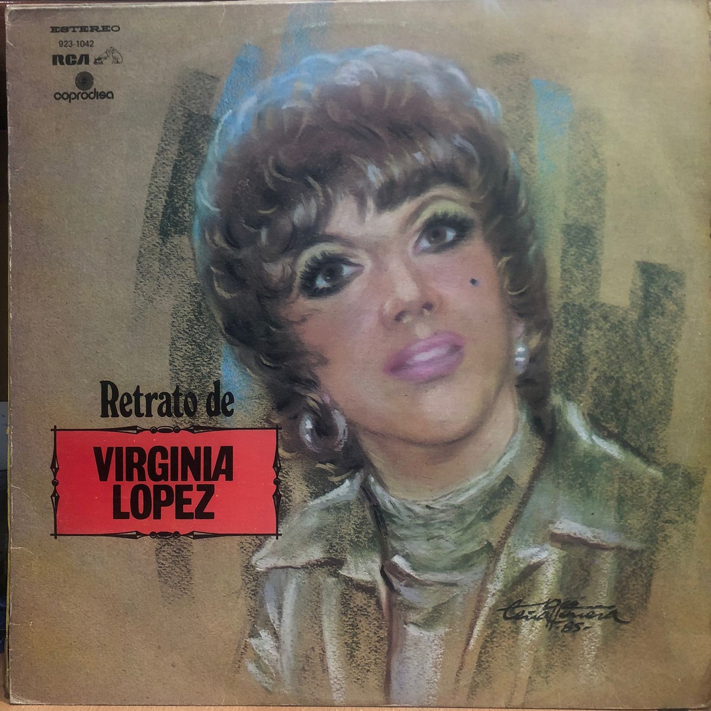 VIRGINIA LOPEZ - RETRATO DE LP