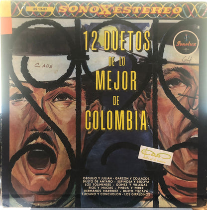 12 DUETOS DE LO MEJOR DE COLOMBIA LP