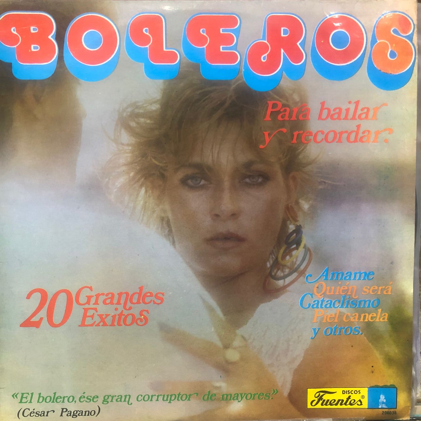 BOLEROS PARA BAILAR Y RECORDAR - 20 GRANDES EXITOS LP