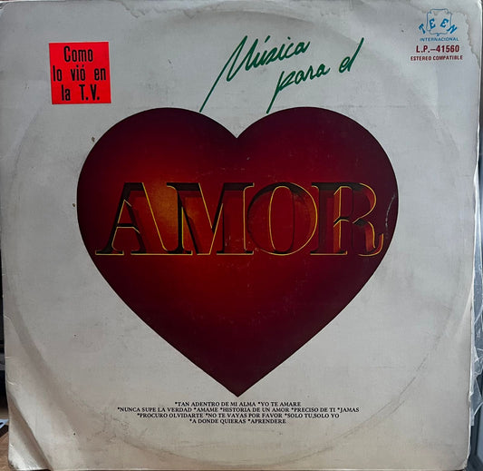 MÙSICA PARA EL AMOR LP