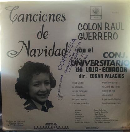 COLON RAUL GUERRERO - CANCIONES DE NAVIDAD LP