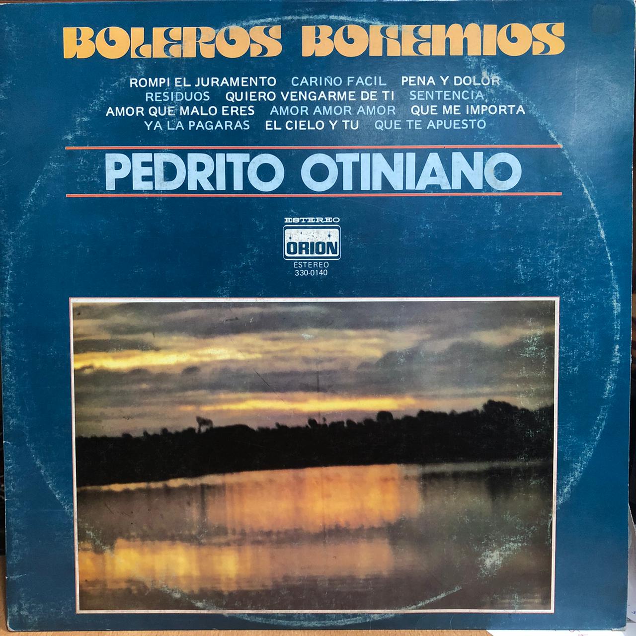 PEDRITO OTINIANO - BOLEROS BOHEMIOS LP