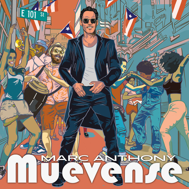 MARC ANTHONY - MUEVENSE LP