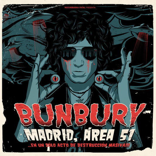 BUNBURY - MADRID, AREA 51 2CDS + 2DVDS DIGIPAK