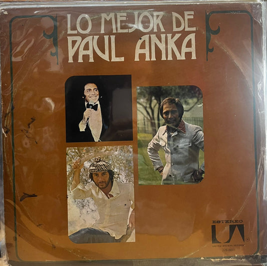 PAUL ANKA - LO MEJOR LP