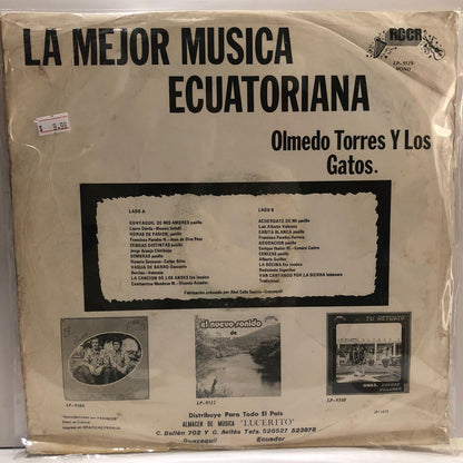 OLMEDO TORRES Y LOS GATOS - LA MEJOR MUSICA ECUATORIANA LP