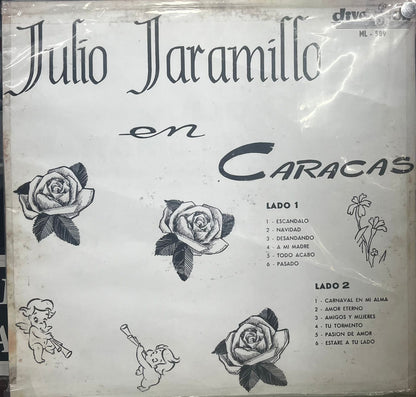 JULIO JARAMILLO - EN CARACAS  LP