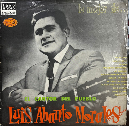 LUIS ABANTO MORALES - EL CANTOR DEL PUEBLO LP