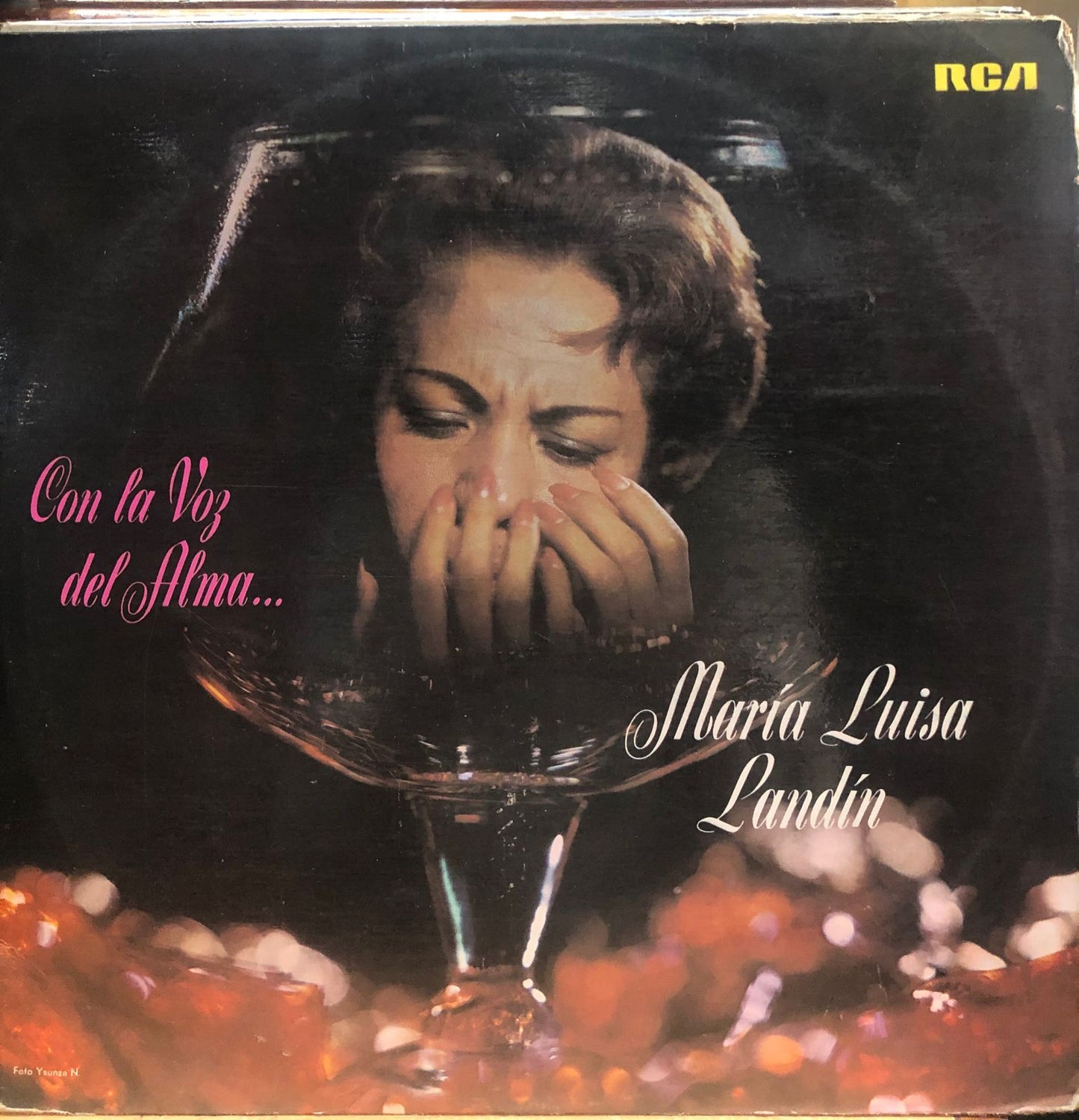 MARIA LUISA LANDIN - CON LA VOZ DEL ALMA  LP