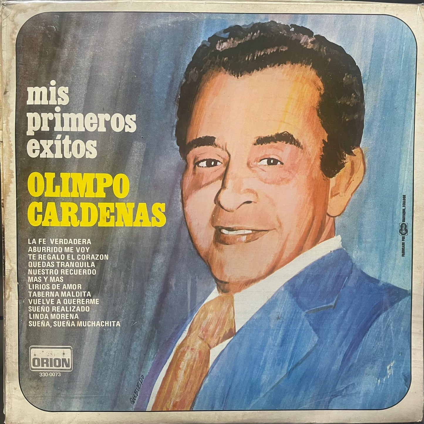 OLIMPO CARDENAS - MIS PRIMEROS EXITOS LP (DE EPOCA)