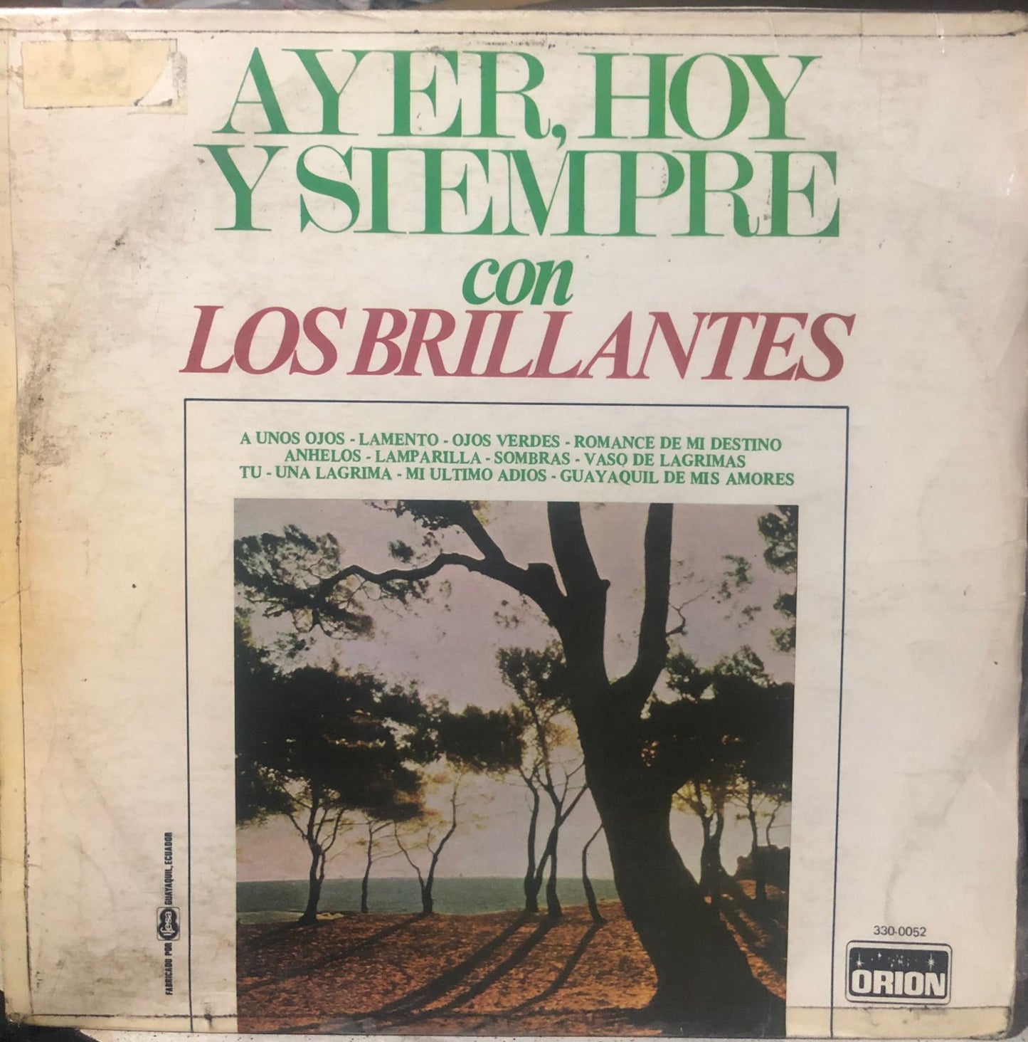 LOS BRILLANTES - AYER, HOY Y SIEMPRE LP