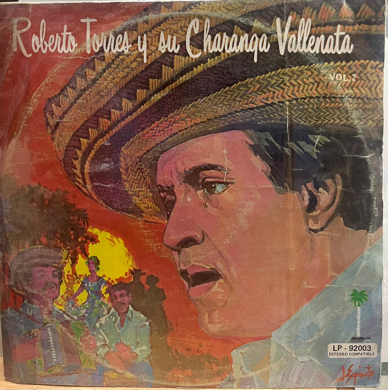 ROBERTO TORRES Y SU CHARANGO VALLENATA VOL 2 LP