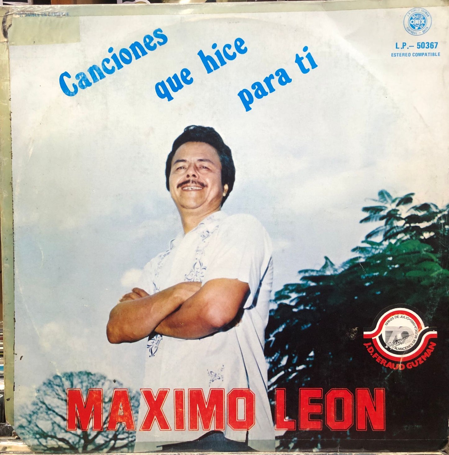 MAXIMO LEON - CANCIONES QUE HICE PARA TI LP