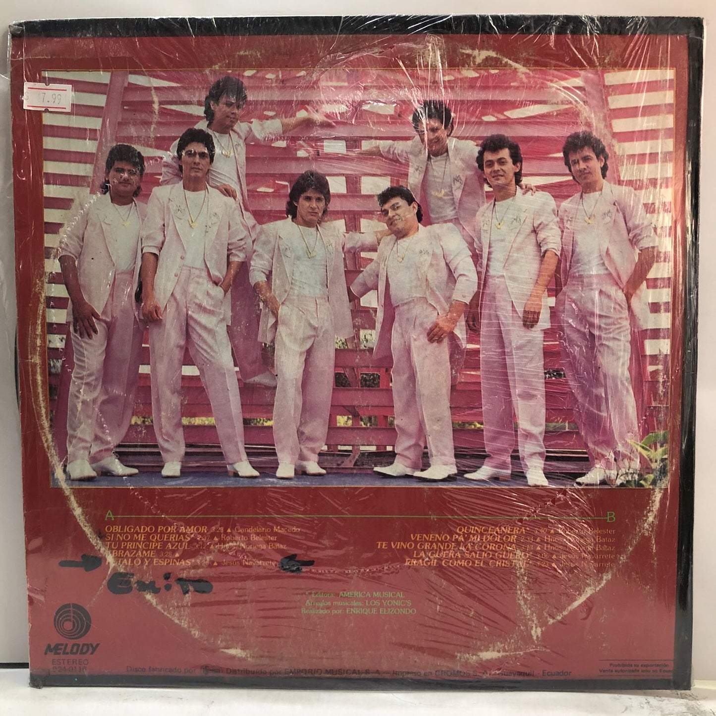 LOS YONICS - PETALO Y ESPINAS LP